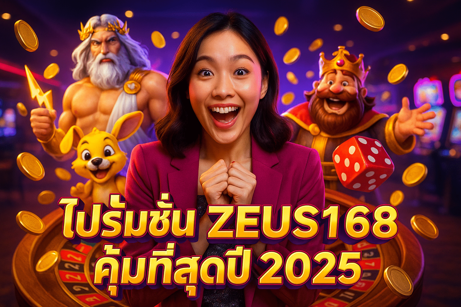 โปรโมชั่น ZEUS168 คุ้มที่สุดปี 2025