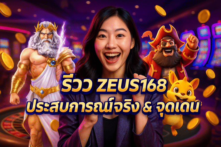 รีวิว ZEUS168 ประสบการณ์จริง & จุดเด่น
