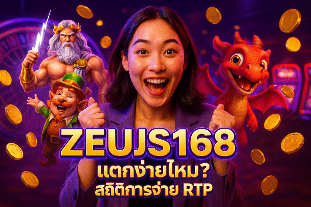 ZEUS168 แตกง่ายไหม? สถิติการจ่าย RTP